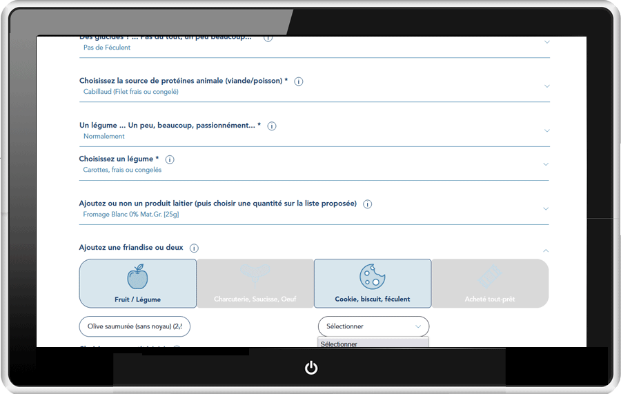 Ingrédients d'une recette sur mesure pour un chat en surpoids - choix des friandises