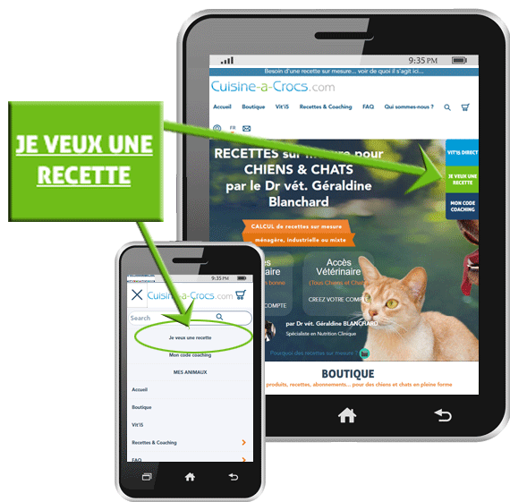 je veux une recette cuisine-a-crocs