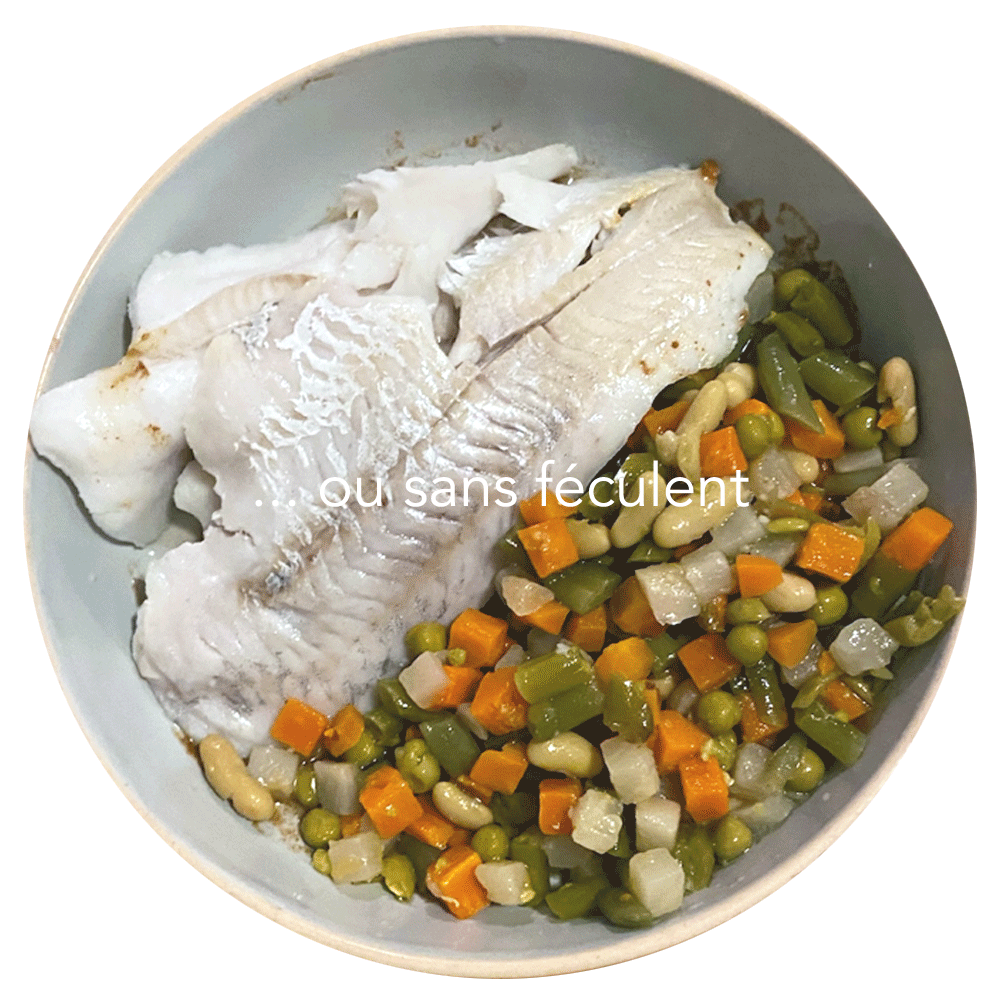 ration ménagère poisson cuisine-a-crocs