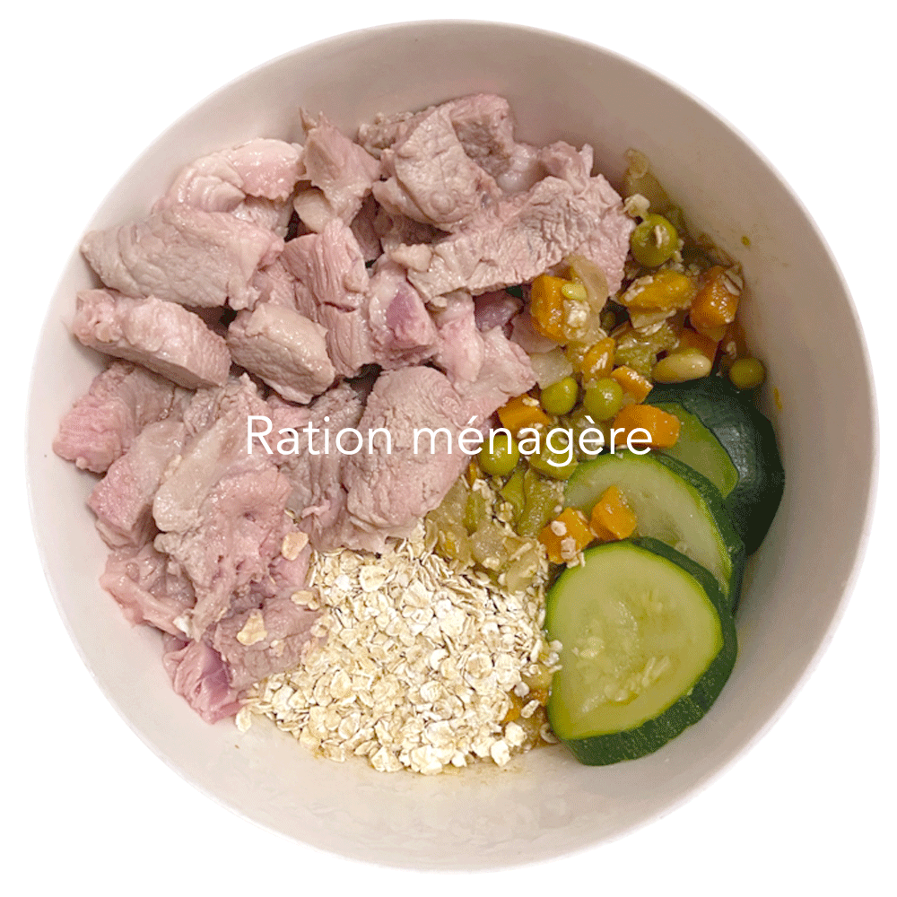 ration ménagère cuisine-a-crocs